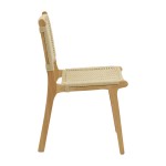 Καρέκλα Julien pakoworld rubberwood φυσικό-έδρα φυσικό σχοινί 61x54x85εκ Καρέκλα Julien pakoworld rubberwood φυσικό-έδρα φυσικό σχοινί 61x54x85εκ