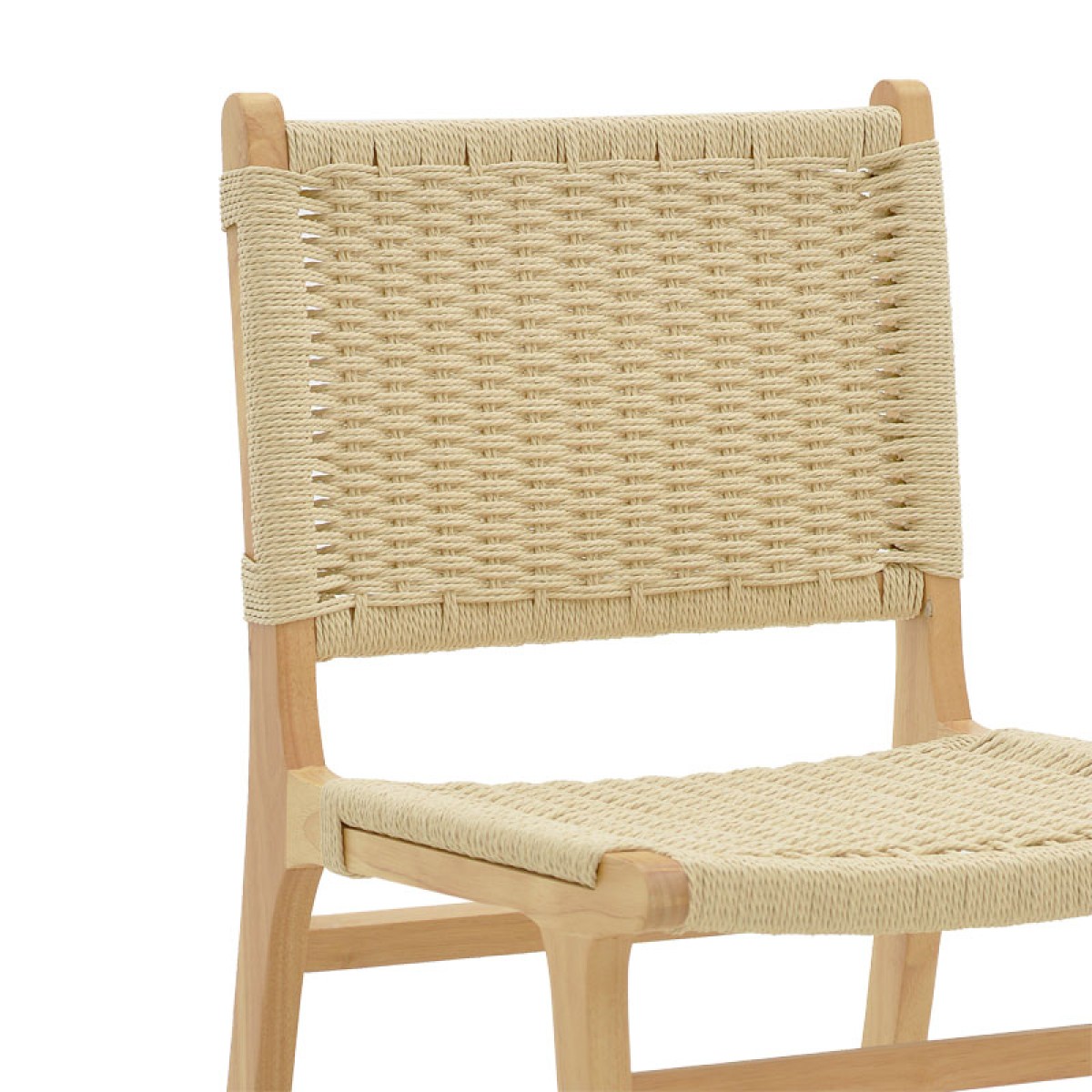 Καρέκλα Julien pakoworld rubberwood φυσικό-έδρα φυσικό σχοινί 61x54x85εκ Καρέκλα Julien pakoworld rubberwood φυσικό-έδρα φυσικό σχοινί 61x54x85εκ