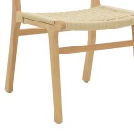 Καρέκλα Julien pakoworld rubberwood φυσικό-έδρα φυσικό σχοινί 61x54x85εκ Καρέκλα Julien pakoworld rubberwood φυσικό-έδρα φυσικό σχοινί 61x54x85εκ