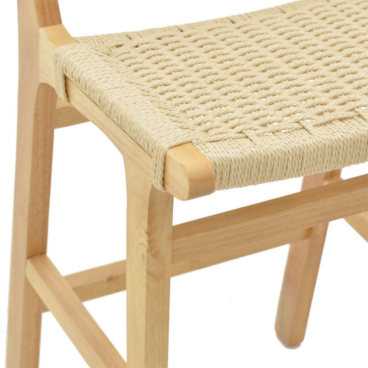 Σκαμπό μπαρ Julien pakoworld rubberwood φυσικό-έδρα φυσικό σχοινί 45x46x95εκ Σκαμπό μπαρ Julien pakoworld rubberwood φυσικό-έδρα φυσικό σχοινί 45x46x95εκ