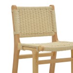 Σκαμπό μπαρ Julien pakoworld rubberwood φυσικό-έδρα φυσικό σχοινί 45x46x95εκ Σκαμπό μπαρ Julien pakoworld rubberwood φυσικό-έδρα φυσικό σχοινί 45x46x95εκ