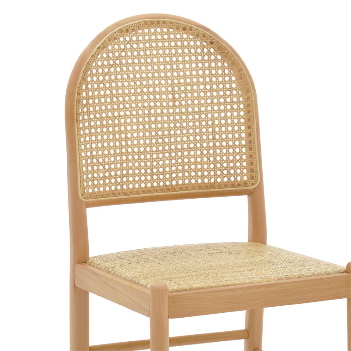 Καρέκλα Alessia pakoworld ξύλο οξιάς-rattan φυσικό 43x40x89εκ Καρέκλα Alessia pakoworld ξύλο οξιάς-rattan φυσικό 43x40x89εκ