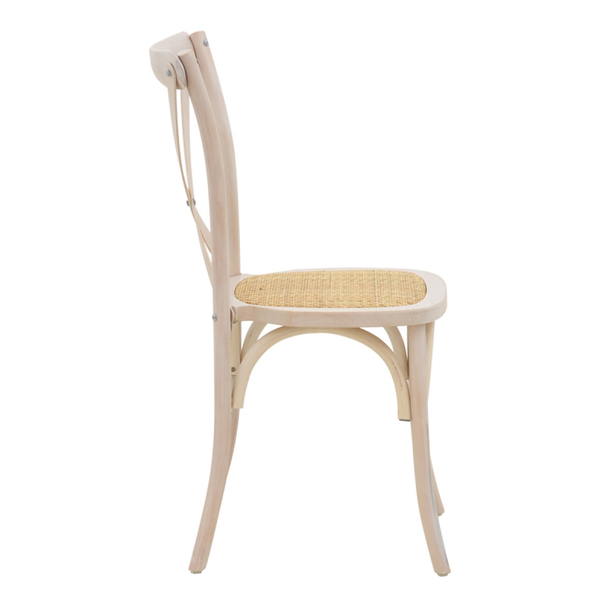 Καρέκλα Dylon pakoworld στοιβαζόμενη white wash ξύλο οξιάς-έδρα φυσικό rattan 48x52x89εκ Καρέκλα Dylon pakoworld στοιβαζόμενη white wash ξύλο οξιάς-έδρα φυσικό rattan 48x52x89εκ
