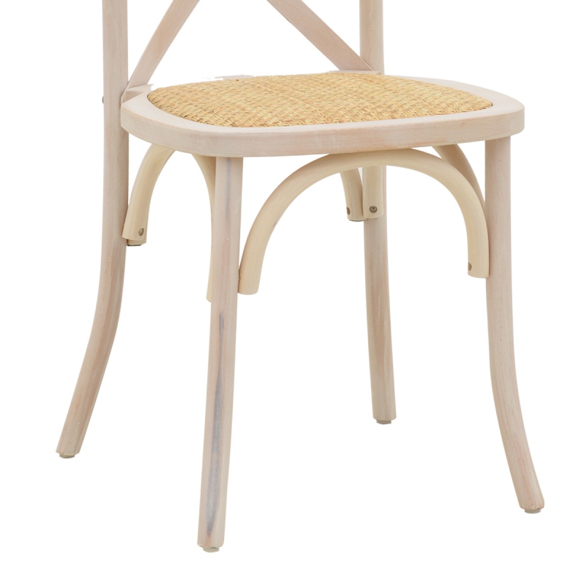 Καρέκλα Dylon pakoworld στοιβαζόμενη white wash ξύλο οξιάς-έδρα φυσικό rattan 48x52x89εκ Καρέκλα Dylon pakoworld στοιβαζόμενη white wash ξύλο οξιάς-έδρα φυσικό rattan 48x52x89εκ