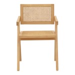 Πολυθρόνα Winslow pakoworld φυσικό rubberwood 52x59x79εκ Πολυθρόνα Winslow pakoworld φυσικό rubberwood 52x59x79εκ