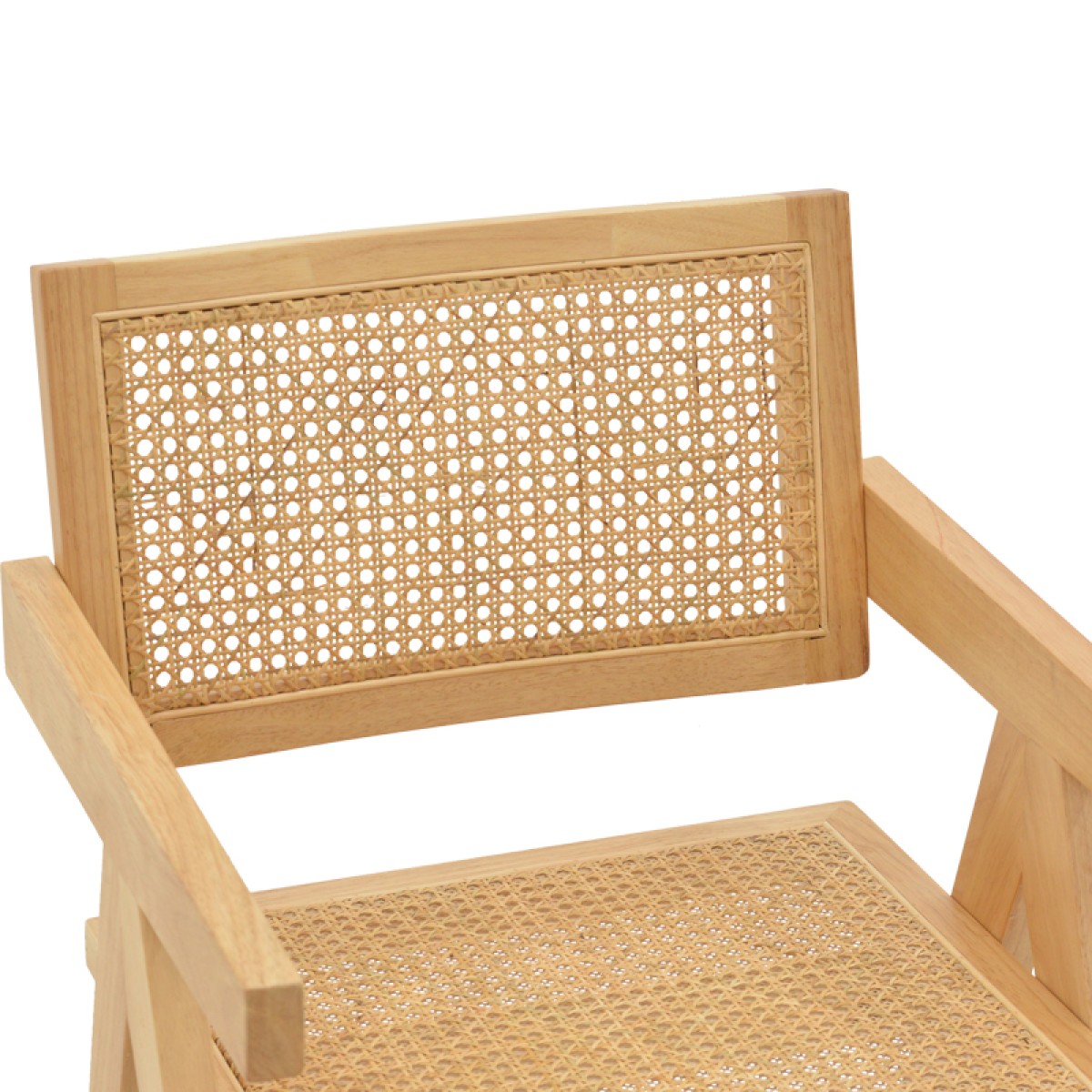 Πολυθρόνα Winslow pakoworld φυσικό rubberwood 52x59x79εκ Πολυθρόνα Winslow pakoworld φυσικό rubberwood 52x59x79εκ