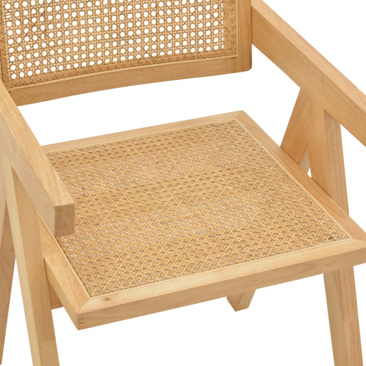Πολυθρόνα Winslow pakoworld φυσικό rubberwood 52x59x79εκ Πολυθρόνα Winslow pakoworld φυσικό rubberwood 52x59x79εκ