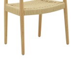 Πολυθρόνα Juvan pakoworld φυσικό rubberwood 64x53x77εκ Πολυθρόνα Juvan pakoworld φυσικό rubberwood 64x53x77εκ