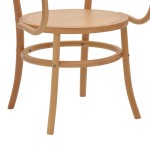 Πολυθρόνα Verfie pakoworld φυσικό ξύλο οξιάς 55x50x83εκ Πολυθρόνα Verfie pakoworld φυσικό ξύλο οξιάς 55x50x83εκ