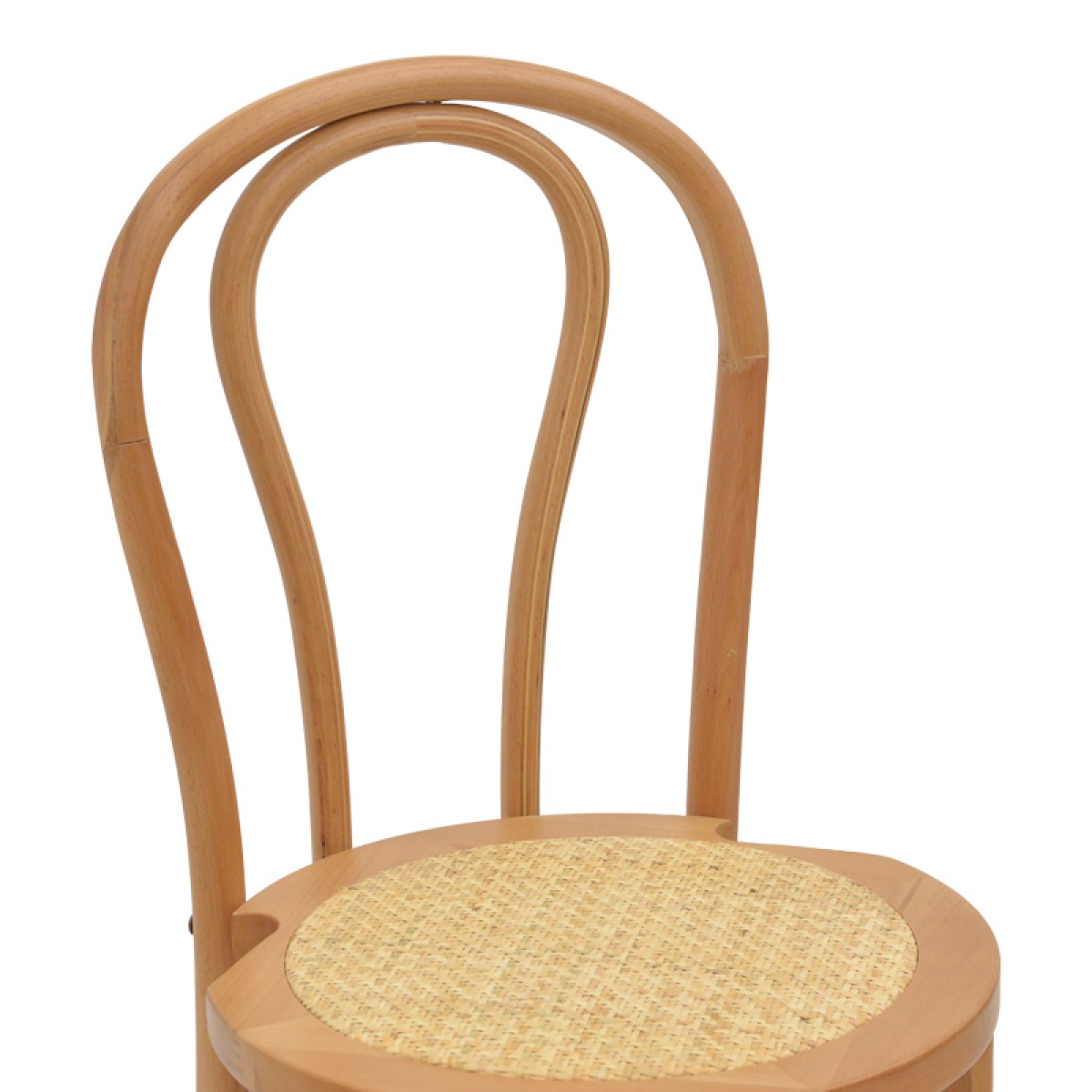 Σκαμπό μπαρ Thonet pakoworld φυσικό ξύλο οξιάς-έδρα φυσικό rattan 41x50x105εκ Σκαμπό μπαρ Thonet pakoworld φυσικό ξύλο οξιάς-έδρα φυσικό rattan 41x50x105εκ