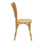 Καρέκλα Karley pakoworld φυσικό ξύλο οξιάς-έδρα φυσικό rattan 48x52x89εκ Καρέκλα Karley pakoworld φυσικό ξύλο οξιάς-έδρα φυσικό rattan 48x52x89εκ