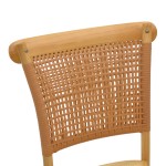Καρέκλα Karley pakoworld φυσικό ξύλο οξιάς-έδρα φυσικό rattan 48x52x89εκ Καρέκλα Karley pakoworld φυσικό ξύλο οξιάς-έδρα φυσικό rattan 48x52x89εκ
