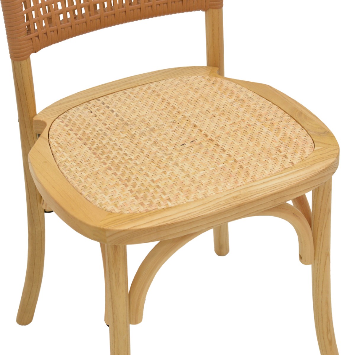Καρέκλα Karley pakoworld φυσικό ξύλο οξιάς-έδρα φυσικό rattan 48x52x89εκ Καρέκλα Karley pakoworld φυσικό ξύλο οξιάς-έδρα φυσικό rattan 48x52x89εκ
