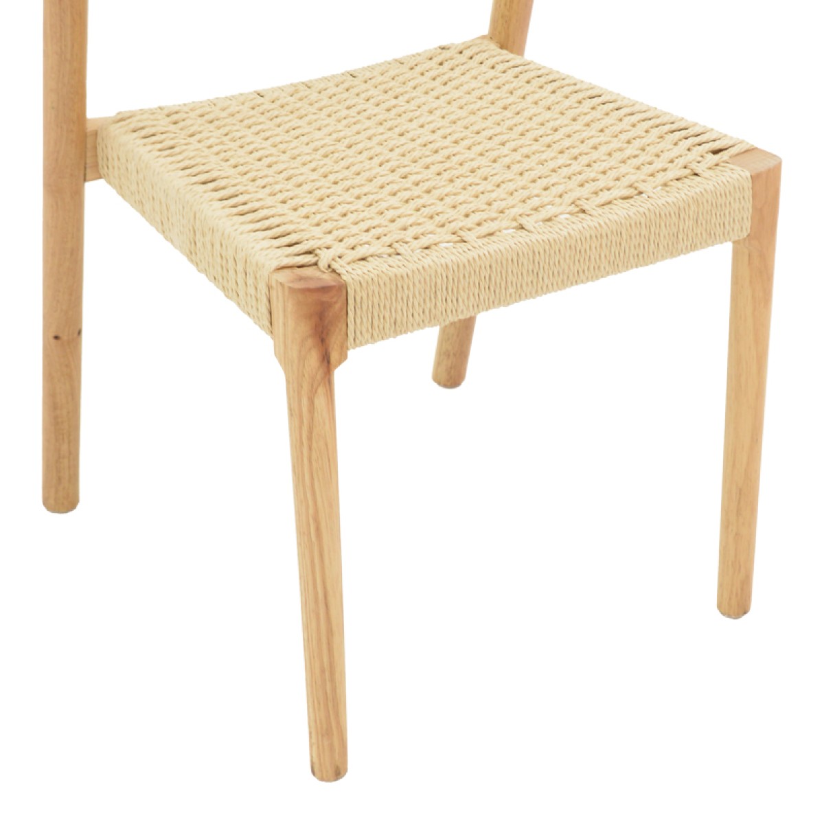 Καρέκλα Tavrine pakoworld σχοινί-rubberwood σε φυσική απόχρωση 47x59x78εκ Καρέκλα Tavrine pakoworld σχοινί-rubberwood σε φυσική απόχρωση 47x59x78εκ