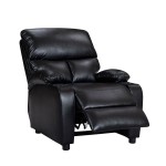 Πολυθρόνα relax με ποτηροθήκη Gartia pakoworld μαύρο pu 79x94x102εκ Πολυθρόνα relax με ποτηροθήκη Gartia pakoworld μαύρο pu 79x94x102εκ