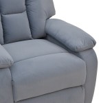 Πολυθρόνα relax με μηχανισμό massage Terpsi pakoworld γκρι βελούδο 80x94x100εκ Πολυθρόνα relax με μηχανισμό massage Terpsi pakoworld γκρι βελούδο 80x94x100εκ