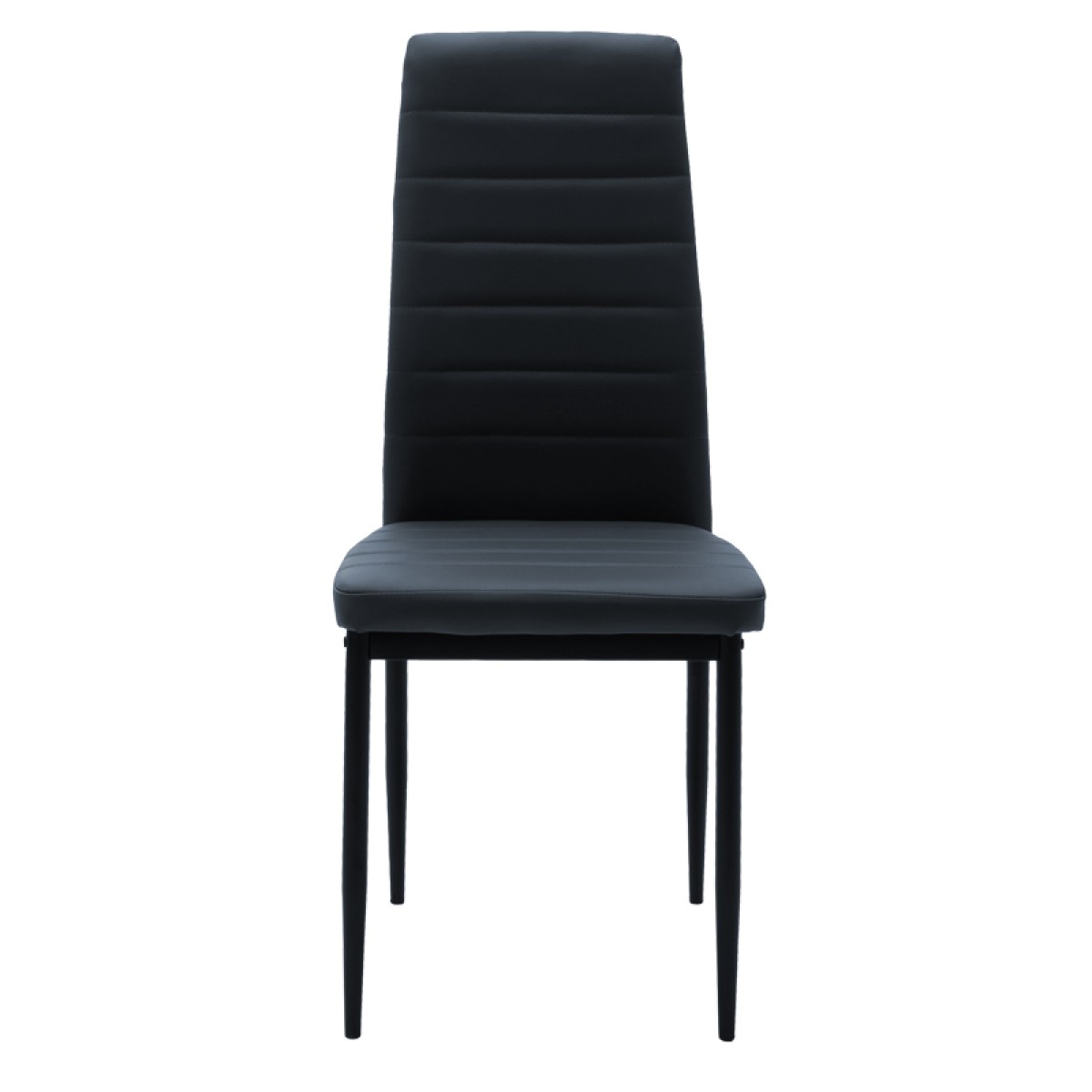 Καρέκλα Parker pakoworld PU ανθρακί-μαύρο πόδι 42x48x98εκ Καρέκλα Parker pakoworld PU ανθρακί-μαύρο πόδι 42x48x98εκ