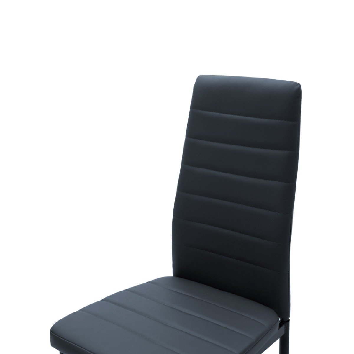 Καρέκλα Parker pakoworld PU ανθρακί-μαύρο πόδι 42x48x98εκ Καρέκλα Parker pakoworld PU ανθρακί-μαύρο πόδι 42x48x98εκ