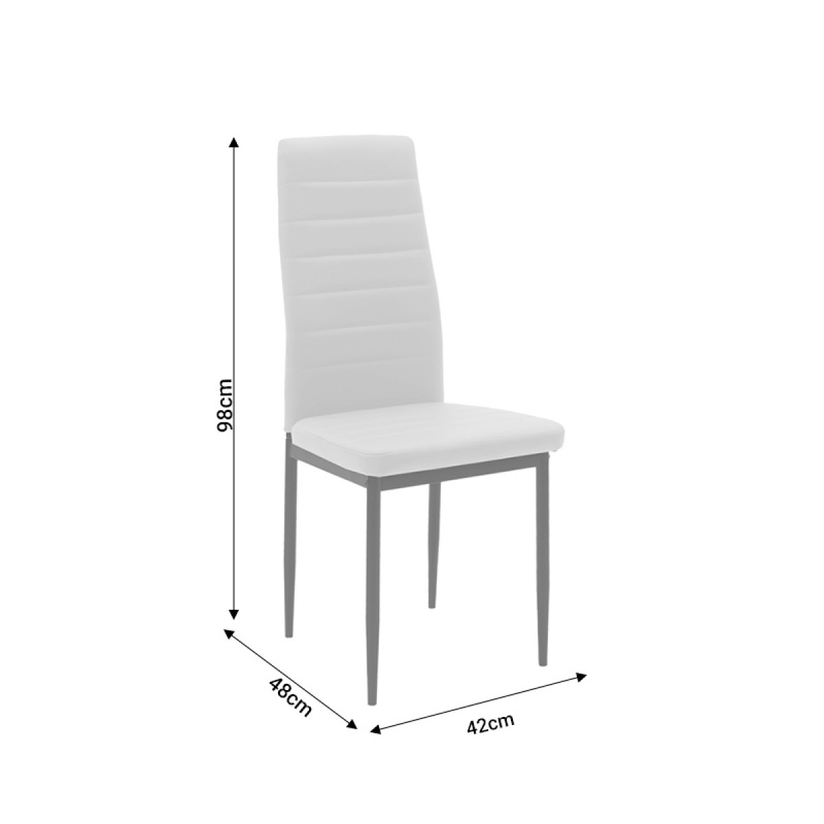 Καρέκλα Parker pakoworld PU cappuccino-μαύρο πόδι 42x48x98εκ Καρέκλα Parker pakoworld PU cappuccino-μαύρο πόδι 42x48x98εκ