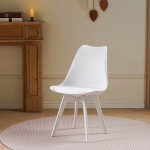 Καρέκλα Gaston I pakoworld PP-PU σε λευκή απόχρωση 48.5x53.5x81.5εκ Καρέκλα Gaston I pakoworld PP-PU σε λευκή απόχρωση 48.5x53.5x81.5εκ