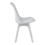 Καρέκλα Gaston I pakoworld PP-PU σε λευκή απόχρωση 48.5x53.5x81.5εκ Καρέκλα Gaston I pakoworld PP-PU σε λευκή απόχρωση 48.5x53.5x81.5εκ