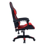 Καρέκλα γραφείου gaming William pakoworld PU μαύρο-κόκκινο Καρέκλα γραφείου gaming William pakoworld PU μαύρο-κόκκινο
