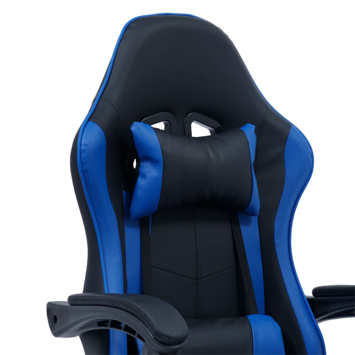 Καρέκλα γραφείου gaming William pakoworld PU μαύρο-μπλε Καρέκλα γραφείου gaming William pakoworld PU μαύρο-μπλε