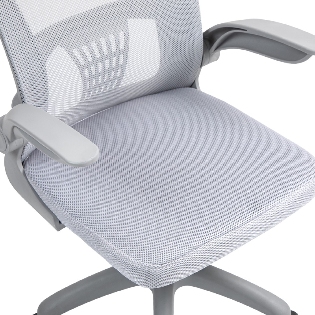 Καρέκλα γραφείου εργασίας Annalise pakoworld mesh γκρι 57x53x100εκ Καρέκλα γραφείου εργασίας Annalise pakoworld mesh γκρι 57x53x100εκ