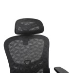 Καρέκλα γραφείου εργασίας Mergi pakoworld μαύρο mesh 62x63x120εκ Καρέκλα γραφείου εργασίας Mergi pakoworld μαύρο mesh 62x63x120εκ