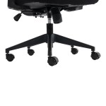 Καρέκλα γραφείου διευθυντή Cadrey pakoworld mesh μαύρο 67x64x120-128εκ