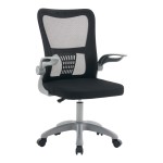 Καρέκλα γραφείου εργασίας Annalise pakoworld μαύρο mesh 57x53x100εκ