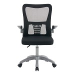 Καρέκλα γραφείου εργασίας Annalise pakoworld μαύρο mesh 57x53x100εκ