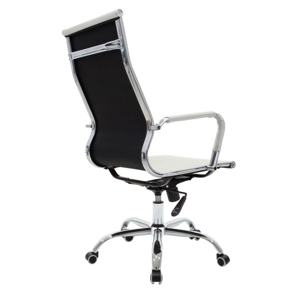 Καρέκλα γραφείου διευθυντή Valter pakoworld λευκό pu 55.5x58x108εκ Καρέκλα γραφείου διευθυντή Valter pakoworld λευκό pu 55.5x58x108εκ