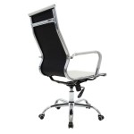 Καρέκλα γραφείου διευθυντή Valter pakoworld λευκό pu 55.5x58x108εκ Καρέκλα γραφείου διευθυντή Valter pakoworld λευκό pu 55.5x58x108εκ