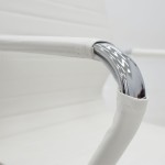 Καρέκλα γραφείου επισκέπτη Valter pakoworld λευκό pu 55.5x48x88εκ Καρέκλα γραφείου επισκέπτη Valter pakoworld λευκό pu 55.5x48x88εκ