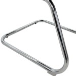 Καρέκλα γραφείου επισκέπτη Valter pakoworld λευκό pu 55.5x48x88εκ Καρέκλα γραφείου επισκέπτη Valter pakoworld λευκό pu 55.5x48x88εκ