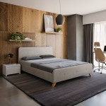 Κρεβάτι διπλό Restel pakoworld ύφασμα γκρι-μπεζ 160x200εκ Κρεβάτι διπλό Restel pakoworld ύφασμα γκρι-μπεζ 160x200εκ