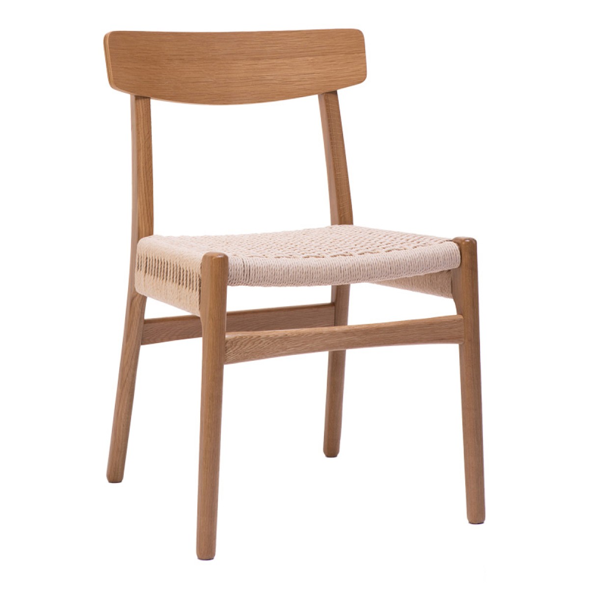Καρέκλα Safal pakoworld oak δρυς ξύλο-έδρα εκρού σχοινί 51x50x78εκ Καρέκλα Safal pakoworld oak δρυς ξύλο-έδρα εκρού σχοινί 51x50x78εκ