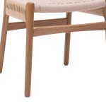 Καρέκλα Safal pakoworld oak δρυς ξύλο-έδρα εκρού σχοινί 51x50x78εκ Καρέκλα Safal pakoworld oak δρυς ξύλο-έδρα εκρού σχοινί 51x50x78εκ