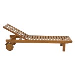 Ξαπλώστρα Weylar pakoworld ξύλο ακακίας φυσικό 60x193x30εκ Ξαπλώστρα Weylar pakoworld ξύλο ακακίας φυσικό 60x193x30εκ
