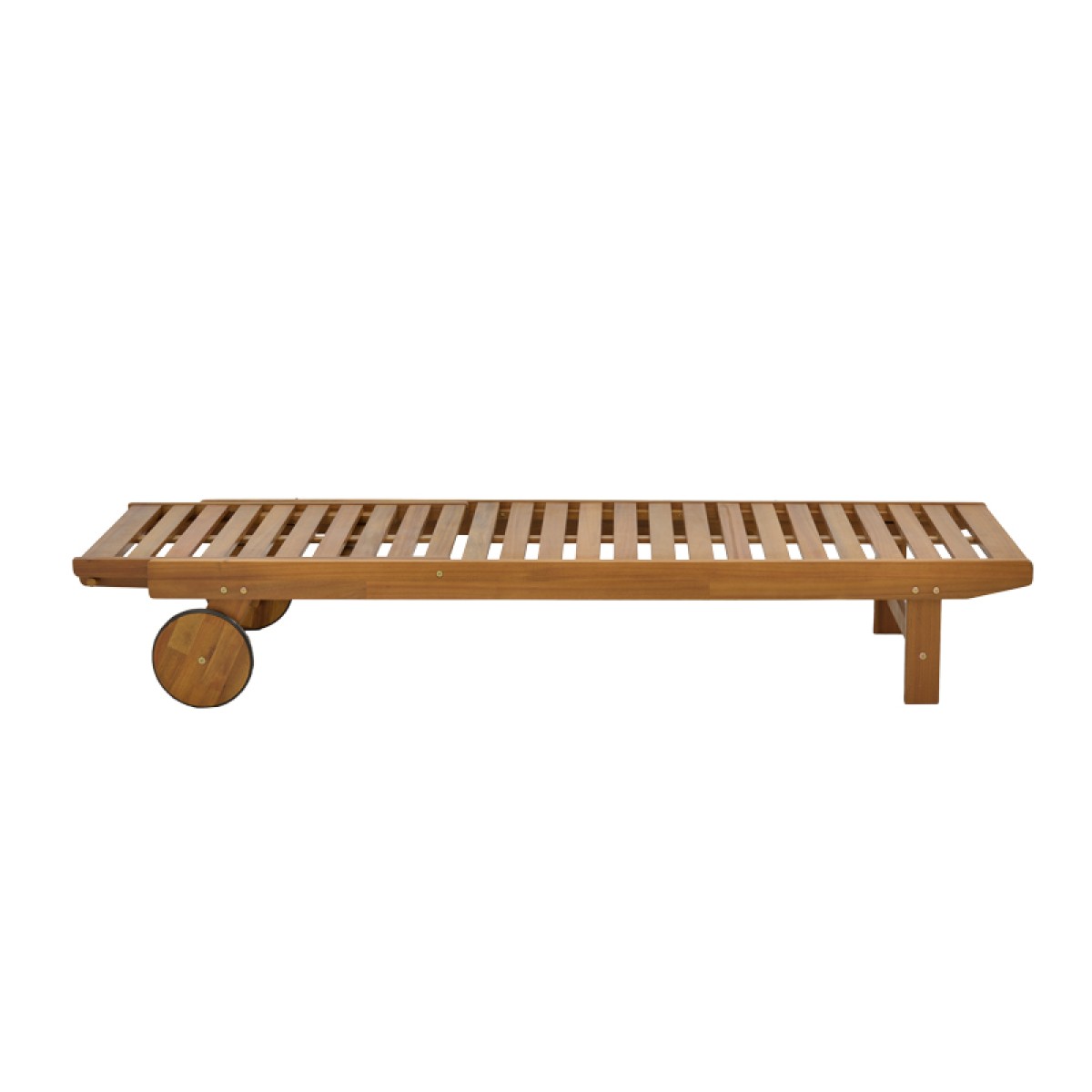 Ξαπλώστρα Weylar pakoworld ξύλο ακακίας φυσικό 60x193x30εκ Ξαπλώστρα Weylar pakoworld ξύλο ακακίας φυσικό 60x193x30εκ
