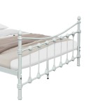 Κρεβάτι Beowulf pakoworld λευκό μεταλλικό 140x190εκ Κρεβάτι Beowulf pakoworld λευκό μεταλλικό 140x190εκ