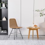 Καρέκλα Pamela pakoworld pe rattan σε φυσική απόχρωση και μαύρα μεταλλικά πόδια 44x58x82εκ Καρέκλα Pamela pakoworld pe rattan σε φυσική απόχρωση και μαύρα μεταλλικά πόδια 44x58x82εκ