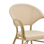 Πολυθρόνα Elyza pakoworld φυσικό αλουμίνιο-μπεζ textilene 57x62x84εκ Πολυθρόνα Elyza pakoworld φυσικό αλουμίνιο-μπεζ textilene 57x62x84εκ