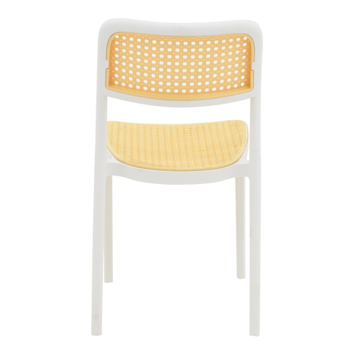 Καρέκλα Westley pakoworld pp φυσικό-λευκό 55x47x81εκ Καρέκλα Westley pakoworld pp φυσικό-λευκό 55x47x81εκ
