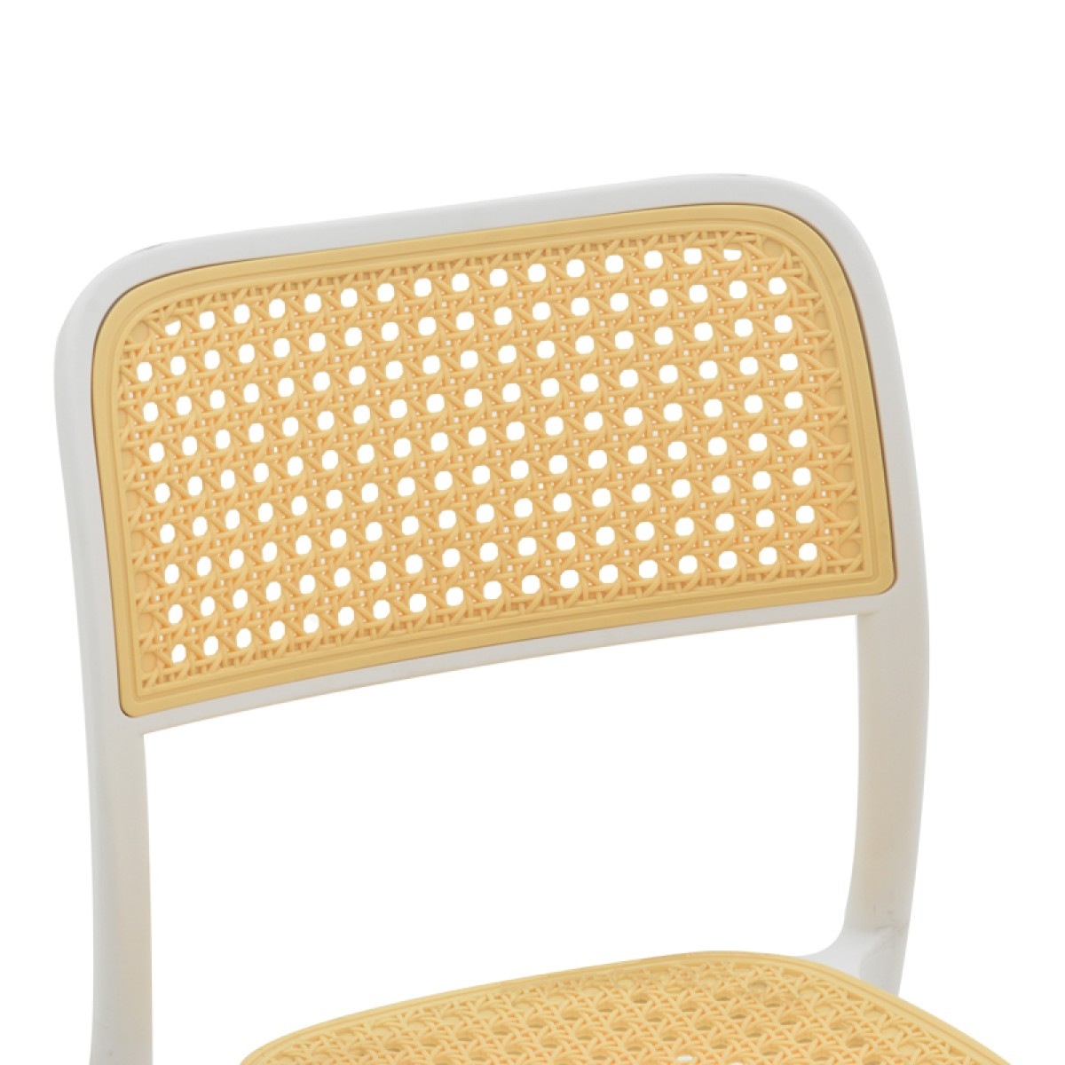 Καρέκλα Westley pakoworld pp φυσικό-λευκό 55x47x81εκ Καρέκλα Westley pakoworld pp φυσικό-λευκό 55x47x81εκ