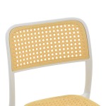Καρέκλα Westley pakoworld pp φυσικό-λευκό 55x47x81εκ Καρέκλα Westley pakoworld pp φυσικό-λευκό 55x47x81εκ