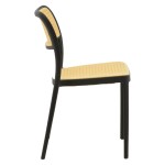 Καρέκλα Westley pakoworld pp φυσικό-μαύρο 55x47x81εκ Καρέκλα Westley pakoworld pp φυσικό-μαύρο 55x47x81εκ