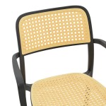 Πολυθρόνα Westley pakoworld pp φυσικό-μαύρο 58x47x81εκ Πολυθρόνα Westley pakoworld pp φυσικό-μαύρο 58x47x81εκ