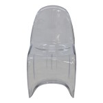 Καρέκλα Xyofa pakoworld PC διάφανο 42x45x85εκ Καρέκλα Xyofa pakoworld PC διάφανο 42x45x85εκ
